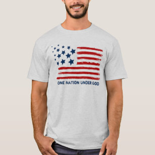 Eine Nation unter Gott Patriotic T-Shirt