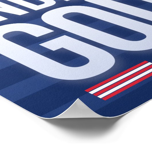 Eine Nation unter Gott Poster (Ecke)