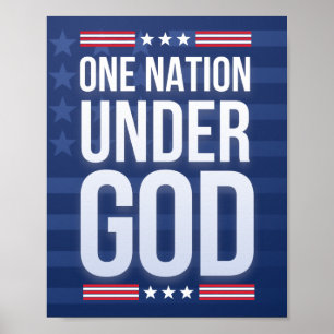 Eine Nation unter Gott Poster