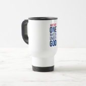 Eine Nation unter Gott Reisebecher (Vorderseite Links)