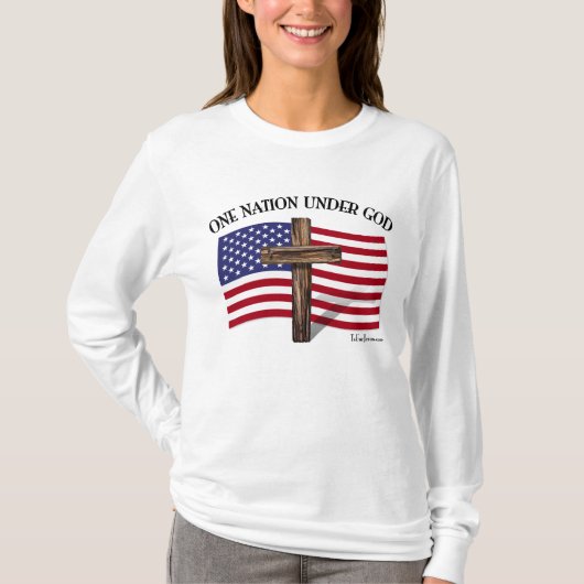 Eine Nation unter Gott T-Shirt (Vorderseite)