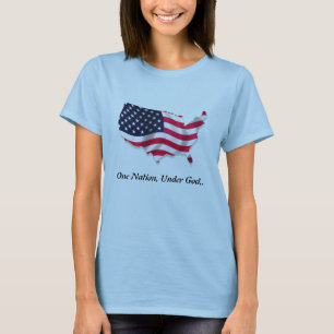 Eine Nation, unter Gott. T-Shirt