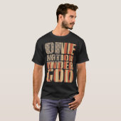 EINE NATION UNTER GOTT! T-Shirt (Vorne ganz)