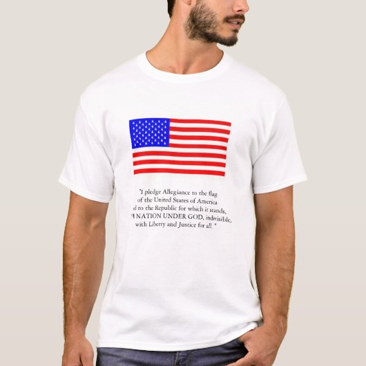 Eine Nation unter Gott T-Shirt (Vorderseite)