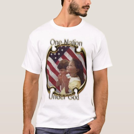 Eine Nation unter Gott T-Shirt (Vorderseite)