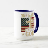 Eine Nation unter Gott Tasse (VorderseiteRechts)