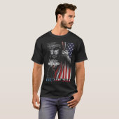 Eine Nation unter Gott Trump 2024 Gottes amerikani T-Shirt (Vorne ganz)