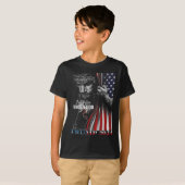 Eine Nation unter Gott Trump 2024 Gottes amerikani T-Shirt (Vorne ganz)