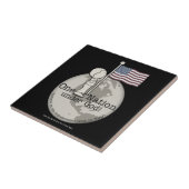 Eine Nation unter Gottes-Kleiner Junge unter US-Fl Fliese (Seite)