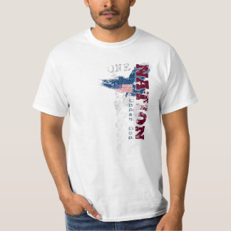 Eine Nation unter Gottgrunge-Art-T - Shirt