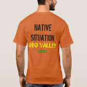 EINE NATIVE SITUATION T-Shirt (Rückseite)