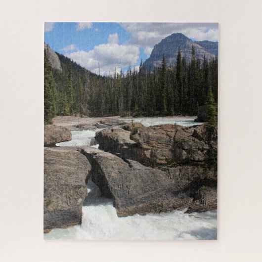 Eine natürliche Brücke im Rockies Jigsaw Puzzle (Vertikal)