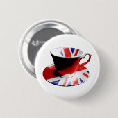 Eine nette Schale englischer Tee Button (Vorne & Hinten)
