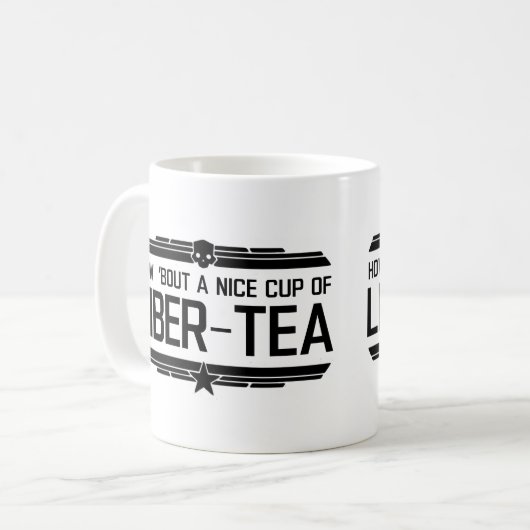 Eine nette Tasse Helldivers Videospiele Liebhaber (Vorderseite Links)