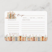 Eine neuartige Art von Liebe Blumenbuch Bridal Rez Begleitkarte (Vorderseite)