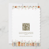 Eine neuartige Liebe QR Neues Kapitel Brautparty Einladung (Rückseite)