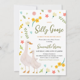 Eine neue Alberne Gänsedusche Einladung