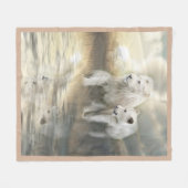 Eine neue Anfang-Kunst-Fleece-Decke Fleecedecke (Vorderseite (Horizontal))