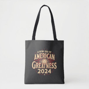 Eine neue Ära amerikanischer Größe 2024 Trump gewa Tasche