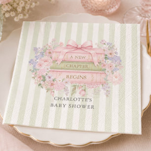 Eine neue Ära beginnt Baby Shower Serviette