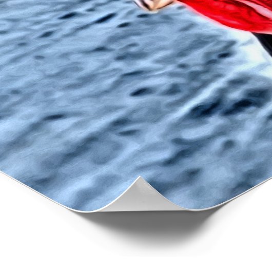 Eine neue digitale Kunst Poster (Ecke)