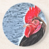 Eine neue digitale Kunst Sandstein Untersetzer (Vorne)