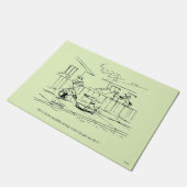 Eine neue Fahrt Fußmatte (Schrägansicht)