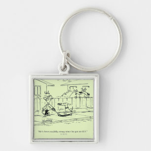 Eine neue Fahrt Schlüsselanhänger