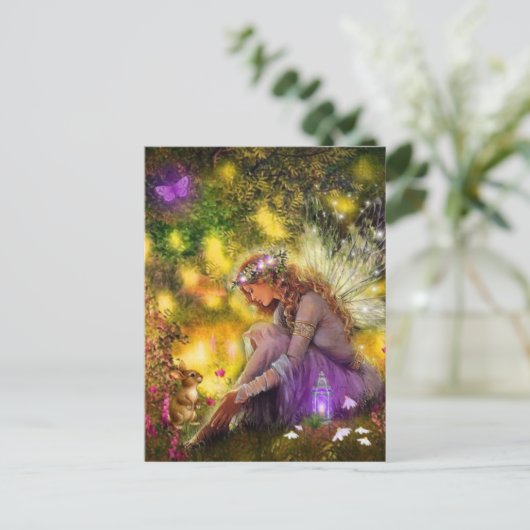 Eine neue Fantasiewelt Postkarte (Stehend Vorderseite)