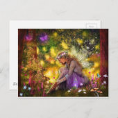 Eine neue Freundschaftsfamilie Postkarte (Vorne/Hinten)