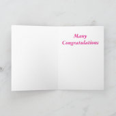 Eine neue große Enkeltochter Karte (Innenseite)