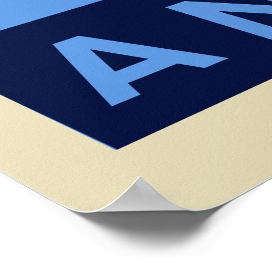 Eine neue Hoffnung Joe Biden Ice Cream Illustratio Poster (Ecke)