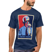 Eine neue Hoffnung Joe Biden Ice Cream Illustratio