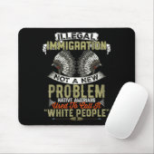 Eine neue illegale Einwanderung kein Problem Einhe Mousepad (Mit Mouse)