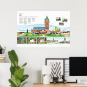 Eine neue intermodale Station für Rochester, New Y Poster (Heimbüro)