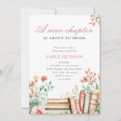 Eine neue Kapitel-Blütendusche Einladung (Vorderseite)