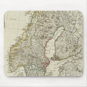 Eine neue Karte der nördlichen Staaten Mousepad