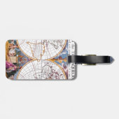 Eine neue Karte des fürchterlichen Globe-Gepäckanh Gepäckanhänger (Rückseite horizontal)