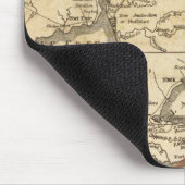 Eine neue Karte des Kriegssitzes Mousepad (Ecke)