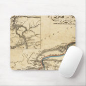 Eine neue Karte des Kriegssitzes Mousepad (Mit Mouse)