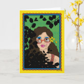 Eine neue Perspektive_B_Grußkarte Karte (Gelbe Blume)