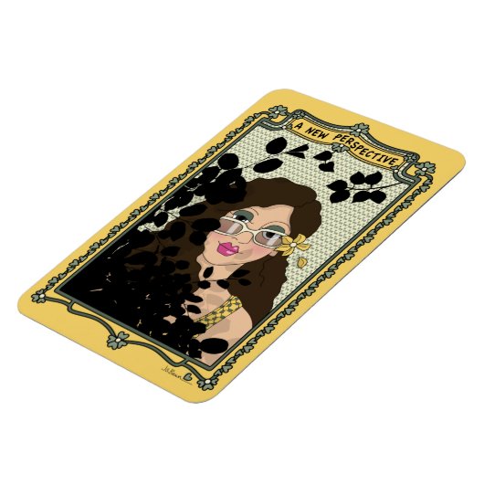 Eine neue Perspektive_C_4x6 Kühlschrank-Magnet Magnet (Linke Seite)