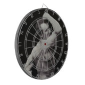 Eine neue Pose von StrongMen Eugen Sandow Bodybuil Dartscheibe (Vorderseite Links)