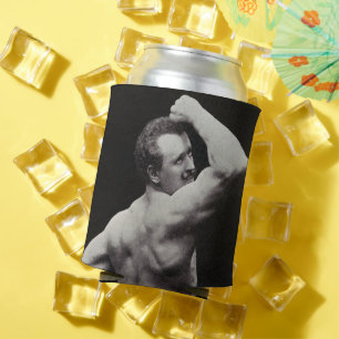 Eine neue Pose von StrongMen Eugen Sandow Bodybuil Dosenkühler