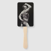 Eine neue Pose von StrongMen Eugen Sandow Bodybuil Fächer (Rückseite)