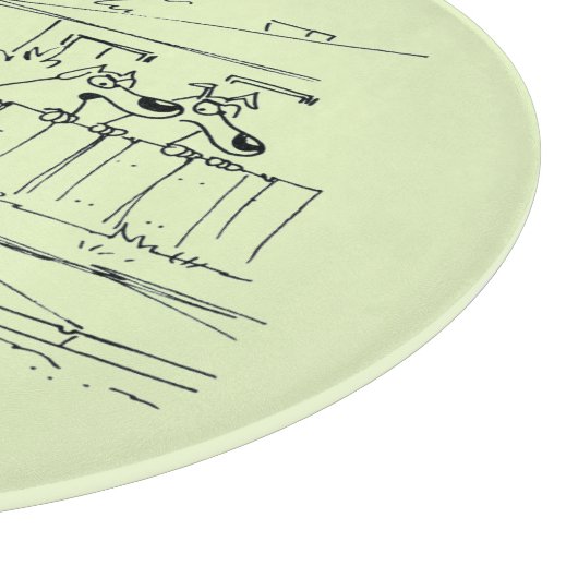 Eine neue Reise Schneidebrett (Ecke)