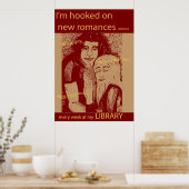 Eine neue Romantik - in Ihrer Bibliothek Poster (Küche)
