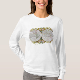 Eine neue und korrekte Karte der Welt, 1770-97 T-Shirt