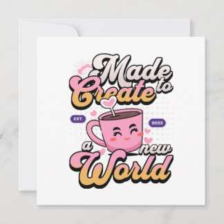 Eine neue Welt schaffen