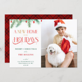 Eine neue Zuhause für den Feiertagswechsel der Adr Feiertagskarte